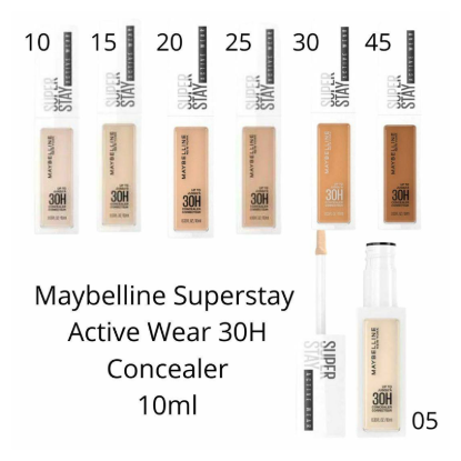 کانسیلر دور چشم 30 ساعته میبلین مدل سوپر استی شماره 10