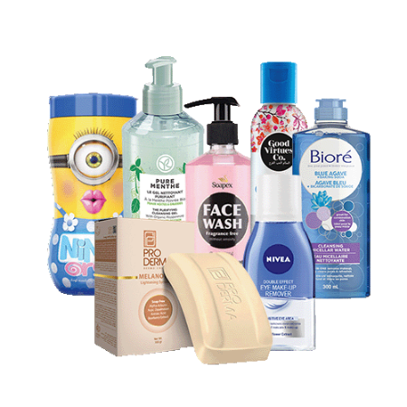 تصویر برای دسته  شوینده و پاک کننده صورت